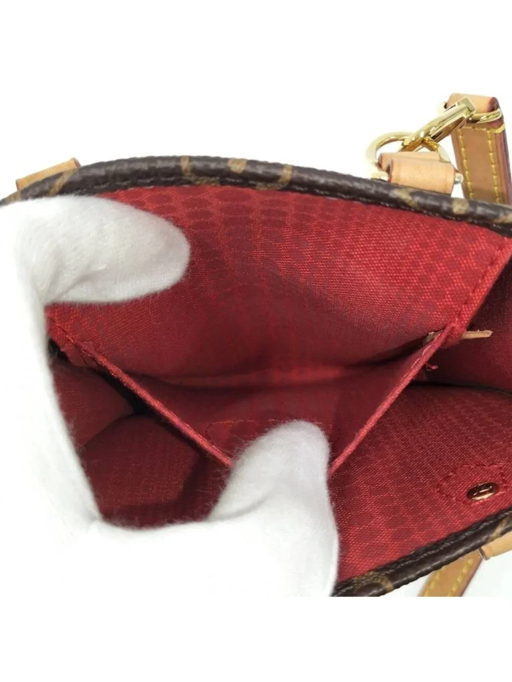 Louis Vuitton Monogram Petite Sac Plat 2-Way Mini Handbag Yayoi Kusama